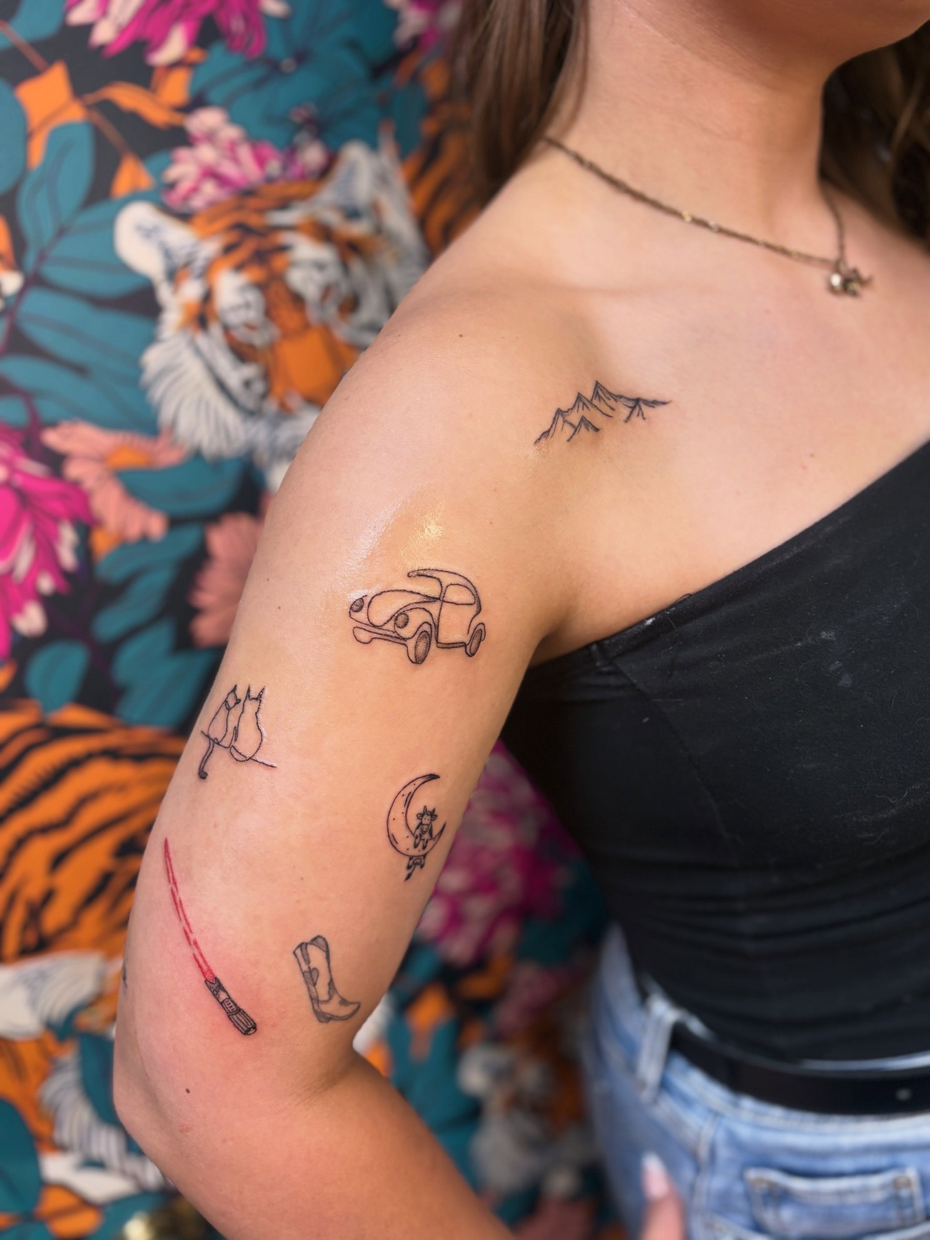 Fine line tattoo by Boundaries Tattoos